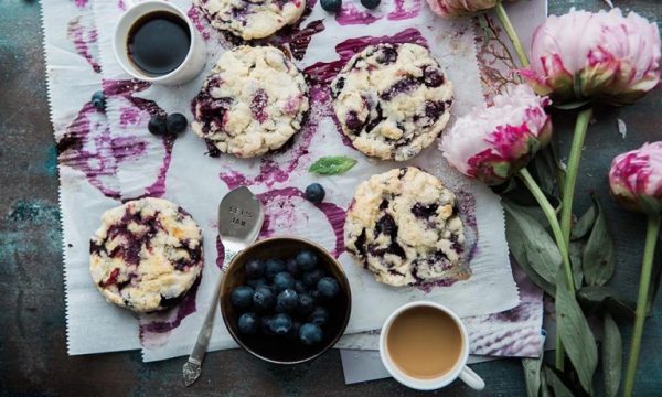Blueberry scones