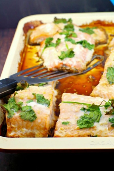 sheet pan salmon recipe