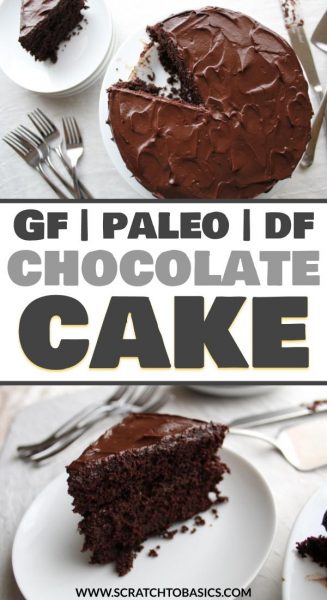 chocolate paleo cake - gluten free, dairy free