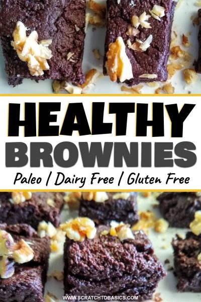 healthy brownies