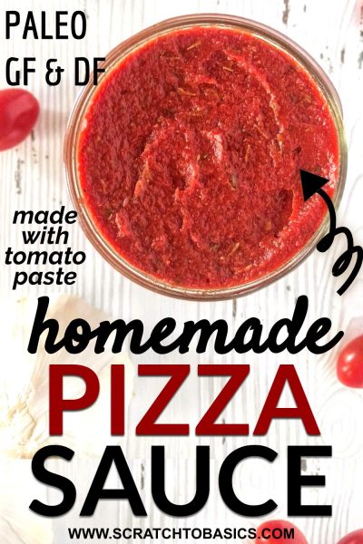 homemade pizza sauce