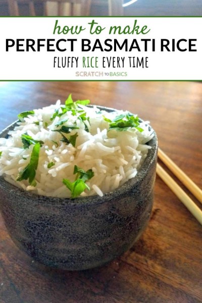 how to make basmati rice - perfect every time