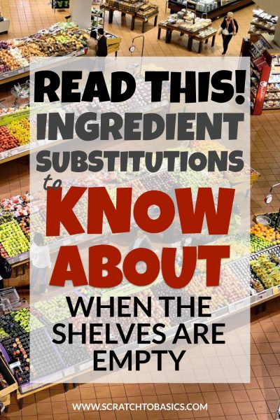 ingredient substitutions you need to know about