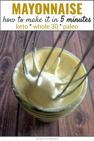 Homemade mayonnaise and how to make it in five minutes. Keto, whole 30, paleo, and delicious!