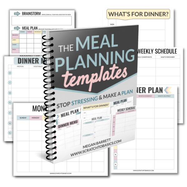 weekly and monthly meal planning templates