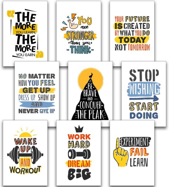 Motivational posters to hang in the classroom