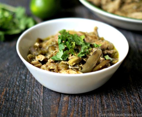 Shredded chicken from My Life Cookbook
