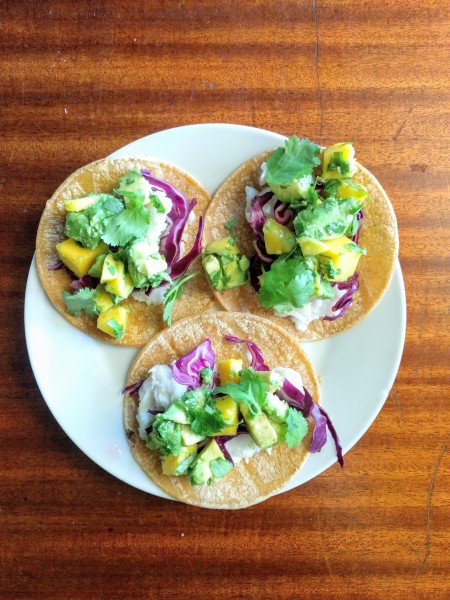 Fish Tacos With Avocado Mango Salsa Scratch To Basics