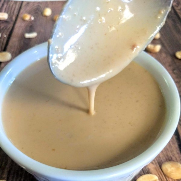 5 Minute Healthy Peanut Sauce [Gluten Free]