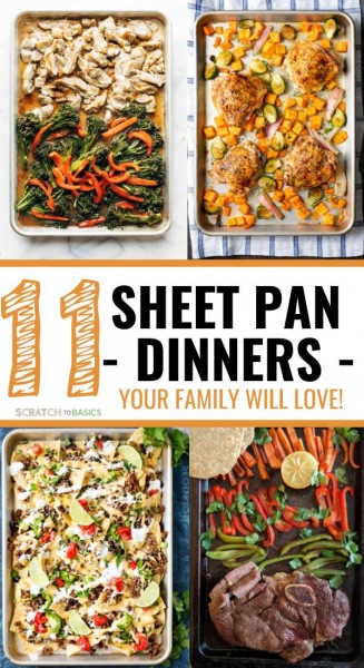 11 sheet pan dinners your family will love