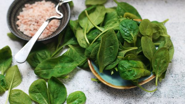 you can freeze spinach