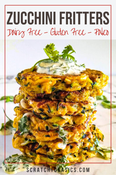 paleo zucchini fritters