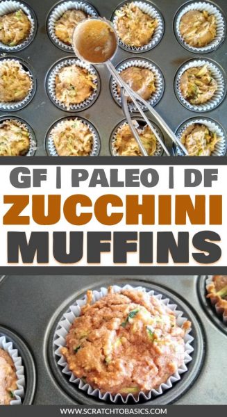 Paleo zucchini muffins